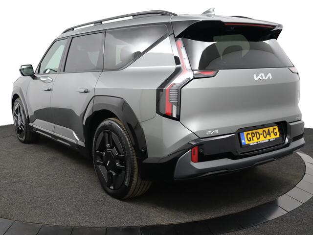 KIA EV9 GT-Line AWD 99.8 kWh - SOH 98,9% Apple Carplay/Android Auto - Cruise Control - Dodehoekdetectie - Elektrische Glazen Schuif-/Kanteldak - Navigatie - Stoel/Stuur Verwarming - Fabrieksgarantie tot 10-2031