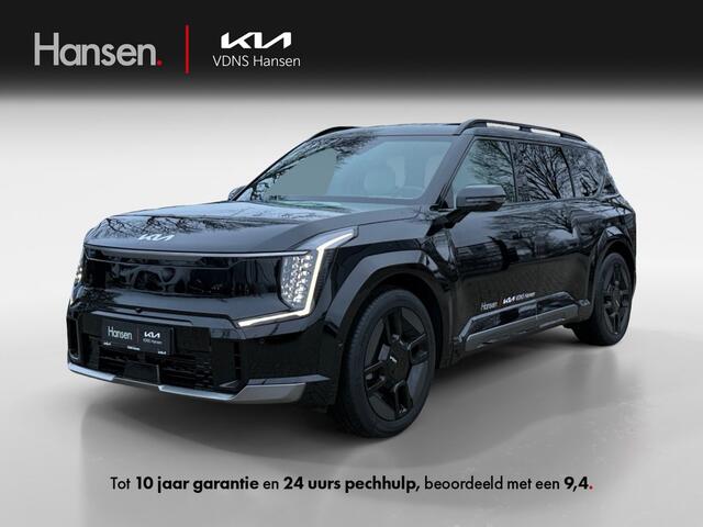 KIA EV9 GT-Line 6p 99.8 kWh I Levertijd in overleg AUTOMATIC | audio installatie premium | lichtmetalen velgen 21" | achterbank elektrisch neerklapbaar | achterbank verwarmd | achteruitrijcamera | stoel ventilatie achter | stoel ventilatie voor | volledig digitaa