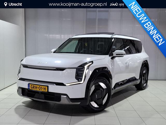 KIA EV9 Plus AWD 99.8 kWh Trekhaak, 2500 kilo trekgewicht, Schuif kanteldak, Stoel verkoeling, stoel verwarming.