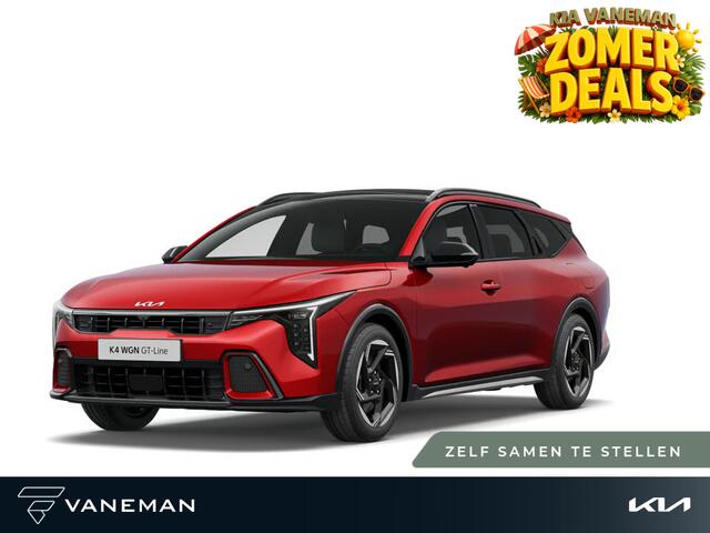 KIA K K4 Sportswagon 1.0 T-GDi MHEV GT-Line Launch Edition | Cruise control adaptief met Stop&Go en stuurhulp | Zelf samen te stellen