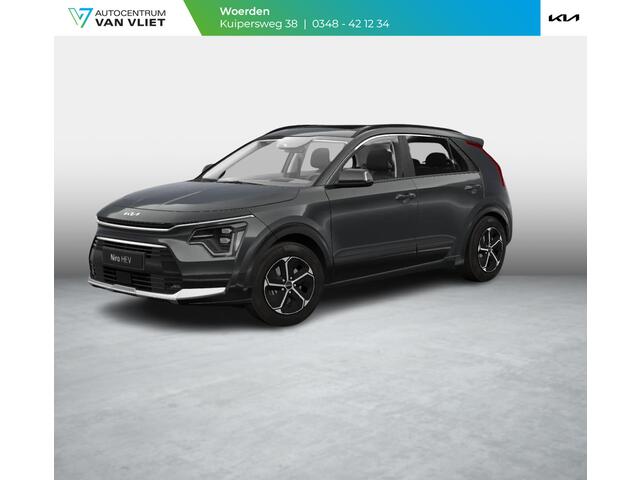 KIA Niro 1.6 GDi Hybrid DynamicPlusLine | Aug leverbaar | LED | Clima | Navi | Carplay | Stoel-/stuurverwarming | Schuif-/kanteldak | Head-up display
