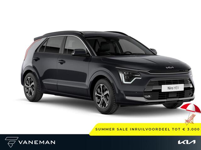 KIA Niro 1.6 GDi Hybrid DynamicLine | Cruise control adaptief met Stop&Go en stuurhulp | Navigatiesysteem full map