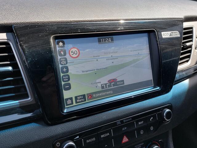 KIA Niro 1.6 GDi 105pk Hybrid ExecutiveLine | Navi | Clima | Adap.Cruise | Leder+Verwarmd+Geventileerd+Elek.Verstel | UBL Sound | Keyless Entry | Dodehoek+Rijstrooksensor | Pdc V+A+Camera | 18''lm