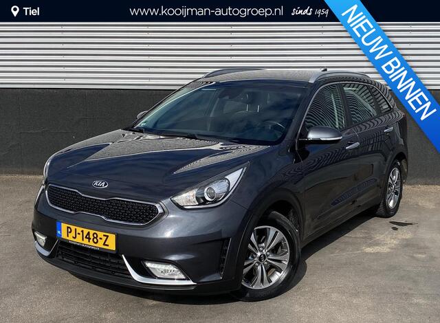 KIA Niro 1.6 GDi Hybrid First Edition Navigatie, Trekhaak, Nieuw geleverd en dealeronderhouden, parkeersensoren, achteruitrij camera, cruise control, Apple CarPlay/Android auto,