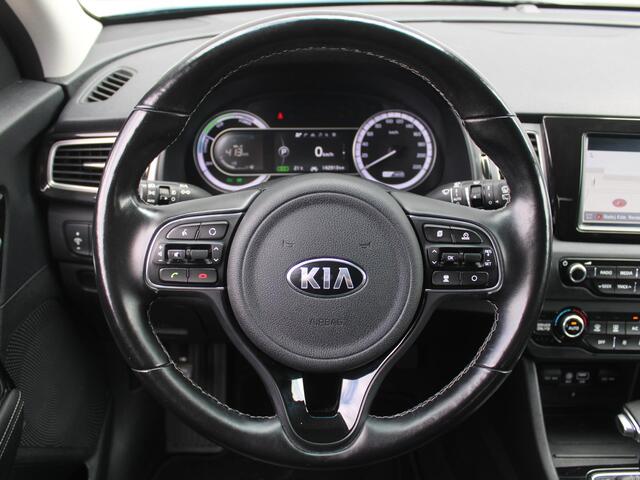 KIA Niro 1.6 GDi Hybrid ExecutiveLine | Trekhaak | Stuur-/stoelverwarming + ventilatie | Camera | Cruise adapt. | 18" LM | Leer | JBL audio |