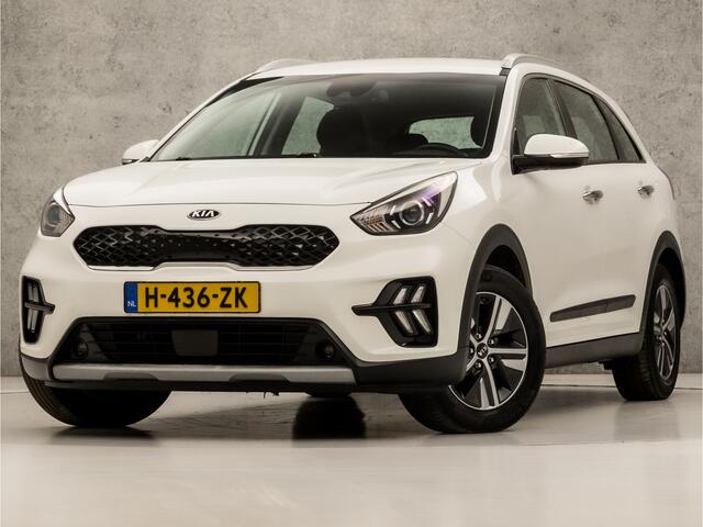 KIA Niro 1.6 GDi Hybrid DynamicLine 142Pk Automaat (APPLE CARPLAY, GROOT NAVI, LEDER, ADAPTIVE CRUISE, CAMERA, SPORTSTOELEN, KEYLESS, PARKEERSENSOREN, LANE ASSIST, NIEUWE APK, NIEUWSTAAT)