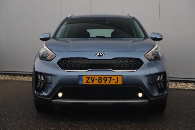 KIA Niro 1.6 GDi Hybrid DynamicLine 140PK Automaat 18 inch Half Leder Navigatie Camera Adaptive Cruise Lane Assist Clima Carplay Android
