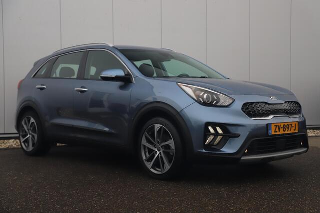 KIA Niro 1.6 GDi Hybrid DynamicLine 140PK Automaat 18 inch Half Leder Navigatie Camera Adaptive Cruise Lane Assist Clima Carplay Android