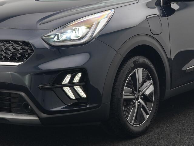 KIA Niro 1.6 GDi Hybrid DynamicLine Plug In Hybrid 142pk Dealer O.H PHEV | Adaptive Cruise | JBL Sound | Lederen Sportstoelen Verwarmd | Keyless | Apple Carplay | Camera | Navigatie | Blis | Virtual | DAB |