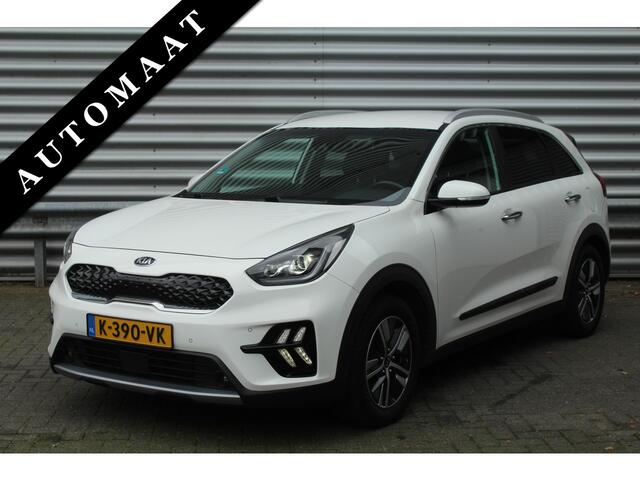 KIA Niro 1.6 GDi Hybrid 141pk DynamicPlusLine DCT6 NL-Auto NAP Clima Cruise Navi Camera Carplay 16"LMV Leder Afn. Trekhaak 1300kg