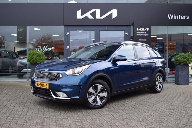 KIA Niro 1.6i-16V Hybrid BusinessLine DCT6/Autom. | Cruise Control Adaptief | Navigatie | Camera | Leder | Stoelverwarming | Trekhaak | Tot 10Jr. Kia-Garantie |