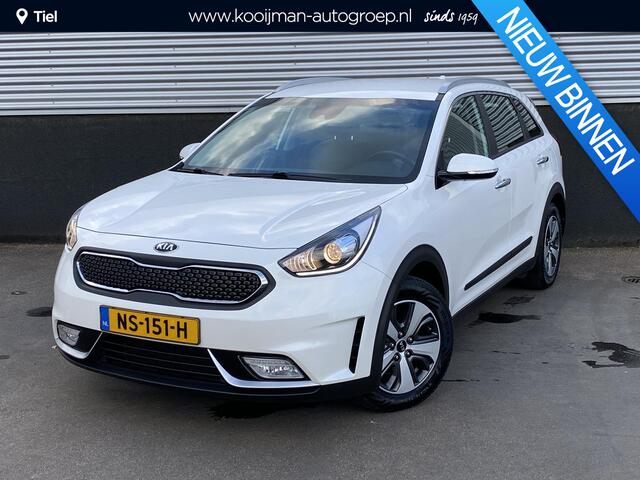 KIA Niro 1.6 GDi Hybrid First Edition Trekhaak, Navigatie, Dealeronderhouden, Apple CarPlay/Android Auto, parkeersensoren, achteruitrij camera, cruise control