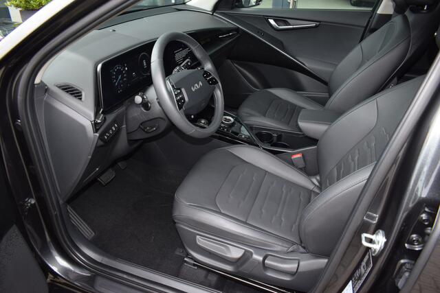 KIA Niro 1.6 GDi Hybrid DynamicPlusLine DCT6-Autom. | Cruise Control Adaptief | Navigatie | Leder | Stoel+StuurVerwarming | Schuif-Kanteldak | Tot 10Jr. Kia-Garantie