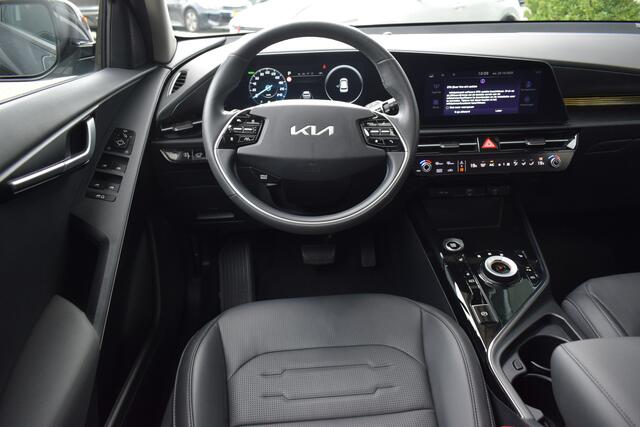 KIA Niro 1.6 GDi Hybrid DynamicPlusLine DCT6-Autom. | Cruise Control Adaptief | Navigatie | Leder | Stoel+StuurVerwarming | Schuif-Kanteldak | Tot 10Jr. Kia-Garantie
