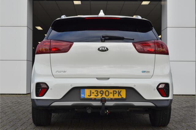 KIA Niro 1.6 GDi Hybrid DynamicPlusLine Leer Stoel en Stuurverwarming Camera Trekhaak 4 Seizoenenbanden.