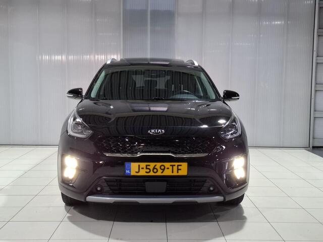 KIA Niro 1.6 GDi Hybrid ExecutiveLine 18 inch, Stoel en Stuur Verwarming, Schuif kantel dak, Apple Carplay/Android Auto, Navigatie.