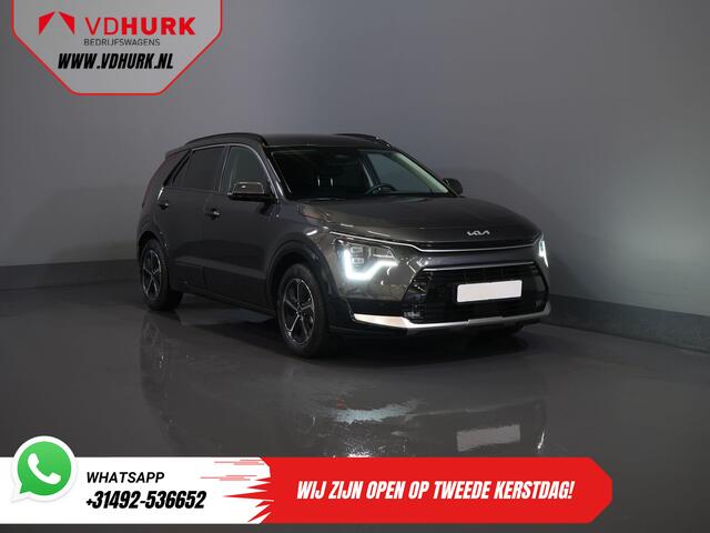 KIA Niro 1.6 GDi 185 pk PHEV Dynamic LED/ Adapt. Cruise/ Elek.Stoelen/ Carplay/ VC/ Afn. Trekhaak/ Navi/ Stuurverw./ Stoelverw.