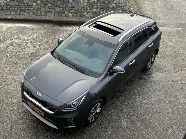 KIA Niro 1.6 GDi Hybrid 1e EIGENAAR OPEN DAK CAMERA HALF LEER LED NAVI ADAP CRUISE ECC