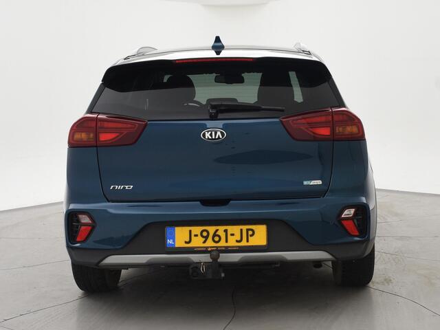 KIA Niro 1.6 GDi PHEV DYNAMICPLUSLINE + TREKHAAK | LEDER | STUUR/STOELVERW. | CAMERA | CARPLAY