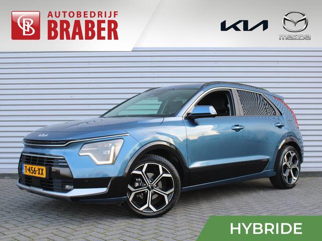 KIA Niro 1.6 GDi Hybrid ExecutiveLine | Camera | Leer | Schuifdak | Stoelverwarming+ventilatie | Elektr. stoelverstelling + achterklep | 18" LM | HUD |