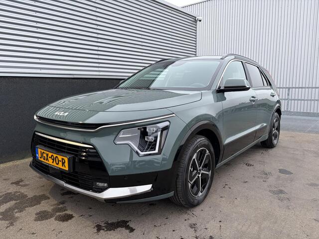 KIA Niro 1.6 GDi Hybrid DynamicPlusLine Zo goed als nieuw! Schuif/kanteldak, NL-auto, Stoel- & Stuurwiel verwarmd, Parkeersensoren, Leder