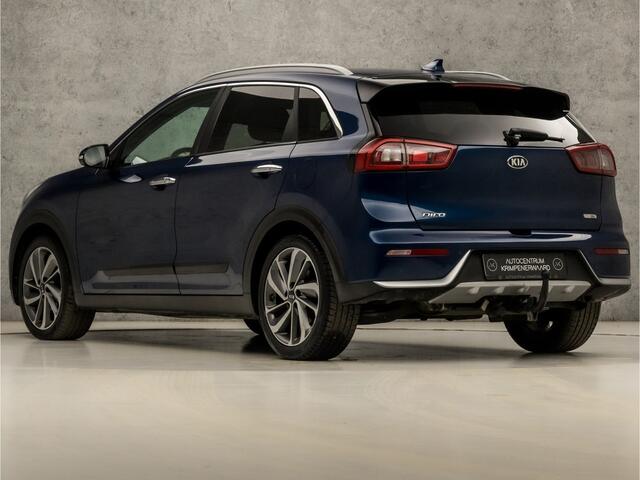 KIA Niro 1.6 GDi Hybrid Sport 142Pk Automaat (SCHUIFDAK, APPLE CARPLAY, NAVIGATIE, CAMERA, LEDER, STUUR/STOELVERWARMING, SPORTSTOELEN, GETINT GLAS, NIEUWE APK, NIEUWSTAAT)