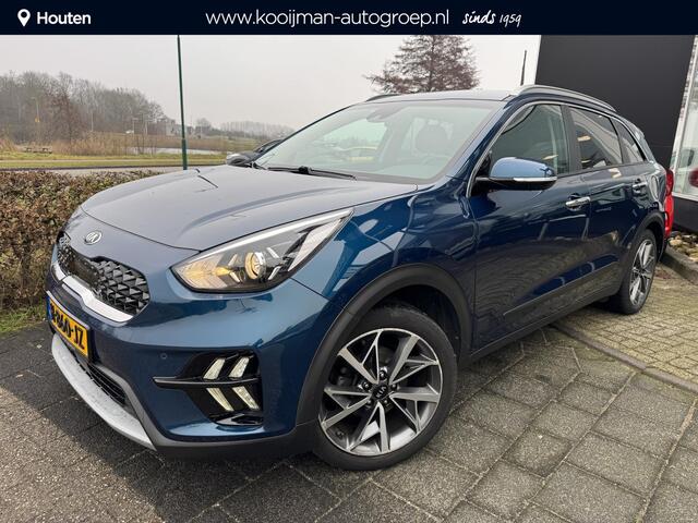 KIA Niro 1.6 GDi Hybrid DynamicPlusLine Dodehoeksensor, Stoel/Stuurverwarming, Adaptieve Cruise Control, Lichtmetalen Velgen, Enz...