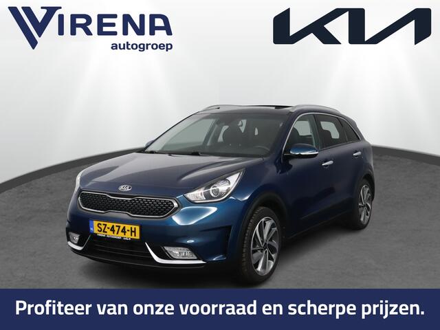 KIA Niro 1.6 GDi Hybrid Design Edition Afneembare trekhaak - Panorama dak - Navigatie - Camera - Cruise Control Kia dealer onderhouden