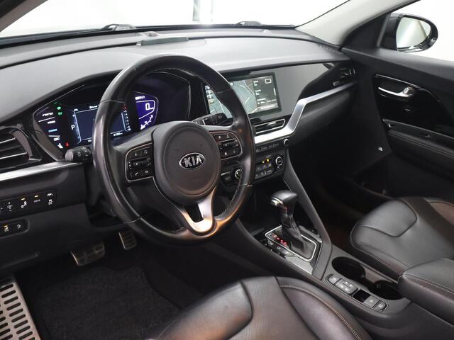 KIA Niro 1.6 GDi PHEV ExecutiveLine | Trekhaak | Lederen Bekleding | JBL Audio | Dodehoekdetectie | Stoel/Stuurwielverwarming | Stoelventilatie | Elektrisch bedienbare bestuurdersstoel met geheugenfunctie |