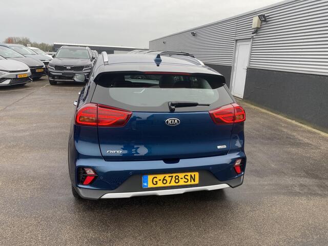 KIA Niro 1.6 GDi Hybrid Dynamicline Navigatie, Nieuw geleverd & dealeronderhouden, Apple CarPlay/Android Auto, parkeersensoren, achteruitrij camera, adaptieve cruise control, automaat & NL-auto!
