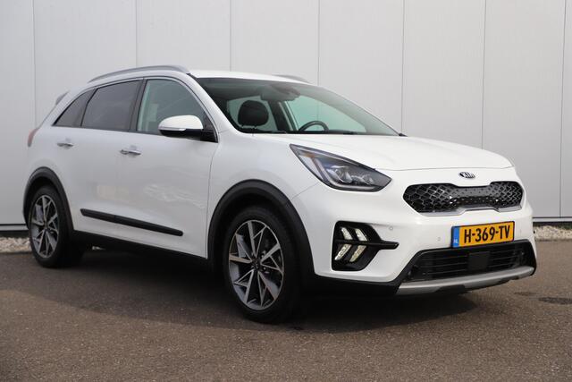 KIA Niro 1.6 GDi Hybrid Style Edition Half Leder Carplay Android Navigatie Achteruitrijcamera Blind Spot Adaptive Cruise Control Rijstrooksensor Parkeersensor