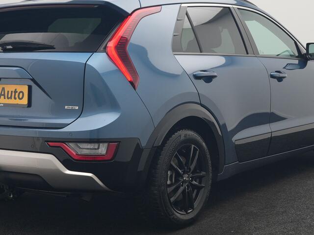KIA Niro 1.6 GDi DynamicLine PHEV 182pk Dealer O.H. | Trekhaak Afn. | Adaptive Cruise | Camera | Sportstoelen & Stuur Verwarmd | Keyless | Blis | Sfeerverlichting | Apple Carplay | Navigatie | DAB | Virtual | LED Koplampen | Plug In Hybrid |