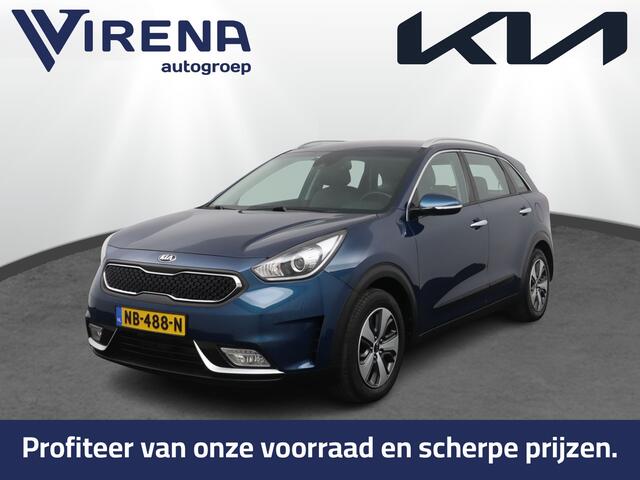 KIA Niro 1.6 GDi Hybrid First Edition - Trekhaak - Cruise Control - Navigatie - Apple CarPlay/Android Auto - Camera - Virena Zekerheidspakket ¤895,-
