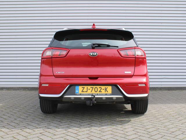 KIA Niro 1.6 GDi Hybrid DynamicLine | Trekhaak | 18" LM | Camera | Navi | Cruise | Clima | Half stof/leer | Apple Carplay/Android Auto |