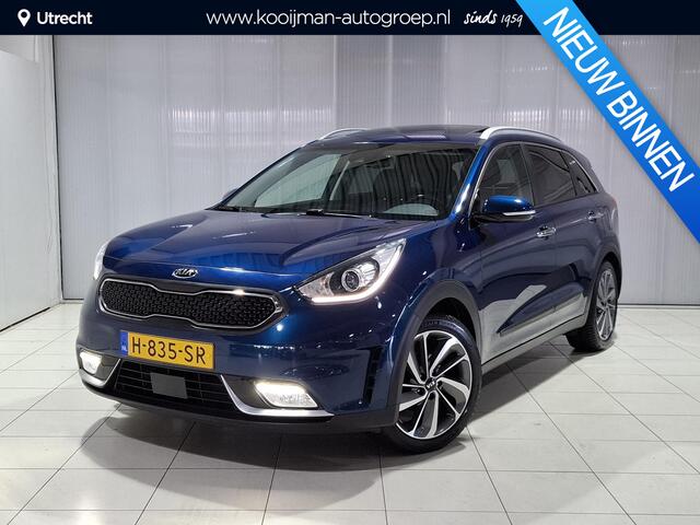 KIA Niro 1.6 GDi Hybrid ExecutiveLine Trekhaak, Stoel en Stuur verwarming, Schuif kantel dak, Apple Carplay/Android Auto, Navigatie, Camera.