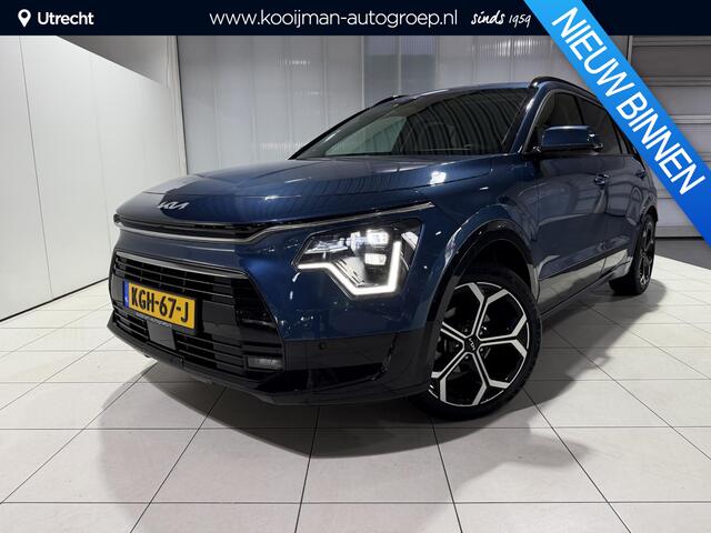 KIA Niro 1.6 GDi Hybrid Launch Edition 18 inch, Stoel en Stuur verwarming, Navigatie, Camera.