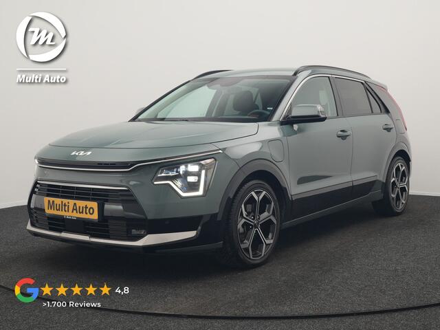 KIA Niro 1.6 GDi ExecutiveLine PHEV 182pk Dealer O.H. | Trekhaak | Adaptive Cruise | Head Up | Camera | Harman / Kardon | Lederen Sporstoelen Memory & Ventilatie | Keyless | Blis | Stoelen & Stuur Verwarmd | Apple Carplay | Navigatie | DAB | Plug In Hybrid |