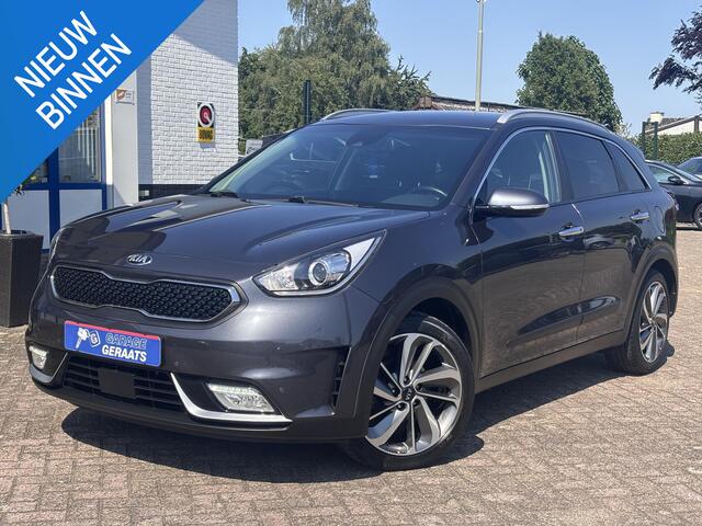 KIA Niro 1.6 GDi Hybrid ExecutiveLine | Stoelventilatie, Stoelverwarming V+A, Dodehoekdetectie, Elektr. stoelen, Leer, Adapt. Cruise Control, Parkeersensoren V+A & Camera, Keyless, zeer luxe!
