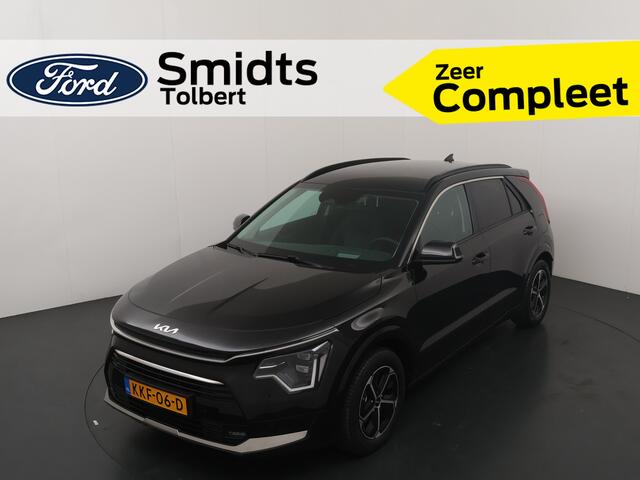 KIA Niro 1.6 GDi Hybrid 141pk DynamicPlusLine | Adapt. cruise | Stoel/stuur verwarming | Camera | BLIS | HUD | Elektr. A.Klep |