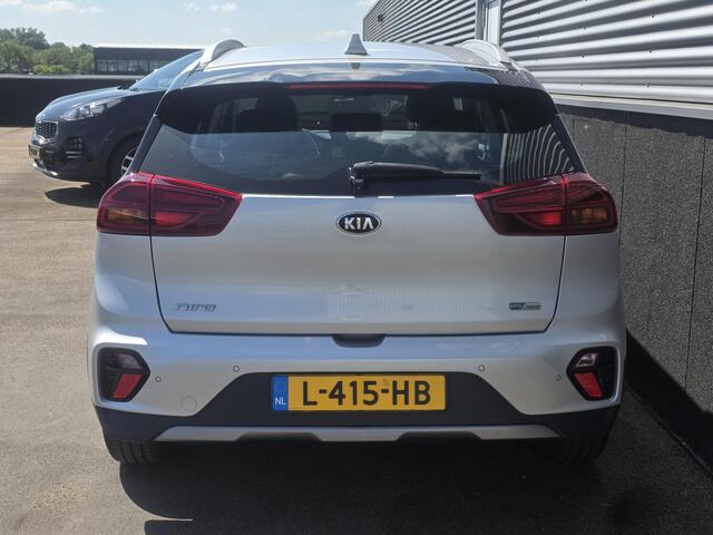 KIA Niro 1.6 GDi Hybrid DynamicLine Nieuw geleverd, Dealeronderhouden, 1e eign. Navigatie, Adaptieve cruise control, Achteruitrijcamera, Parkeersensoren