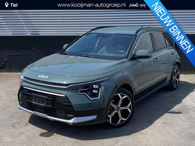 KIA Niro 1.6 GDi Hybrid DynamicPlusLine Navigatie, Dodehoekdetectie, Elek. bestuurdersstoel, Stoel- & stuurverwarming, navigatie, Apple CarPlay/Android Auto, vol luxe!