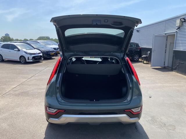 KIA Niro 1.6 GDi Hybrid DynamicPlusLine Navigatie, Dodehoekdetectie, Elek. bestuurdersstoel, Stoel- & stuurverwarming, navigatie, Apple CarPlay/Android Auto, vol luxe!