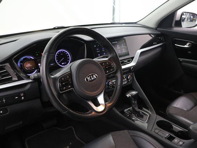KIA Niro 1.6 GDi Hybrid DynamicLine | Apple Carplay/Android Auto | Achteruitrijcamera | Half-lederen bekleding | DAB | Cruise control adaptief |