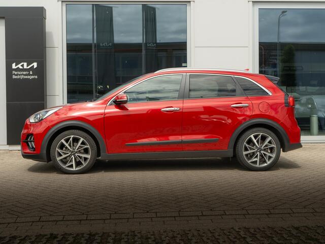 KIA Niro 1.6 GDi Hybrid DynamicPlusLine | Stoel en stuurverwarming| Navigatie | Achteruitrijcamera | Trekhaak |