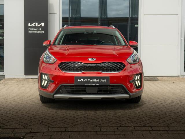 KIA Niro 1.6 GDi Hybrid DynamicPlusLine | Stoel en stuurverwarming| Navigatie | Achteruitrijcamera | Trekhaak |