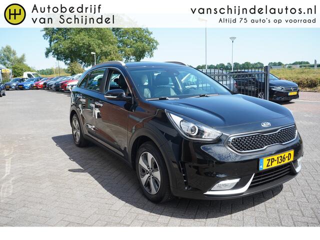 KIA Niro 1.6 GDI HYBRID DYNAMICLINE ORIGINEEL NEDERLANDS CAMERA TREKHAAK ANDROID/APPLECARPLAY NAVIGATIE PDC ECC AIRCO CRUISECONTROL BLUETOOTH 4X ELECTR.RAMEN/SPIEGELS