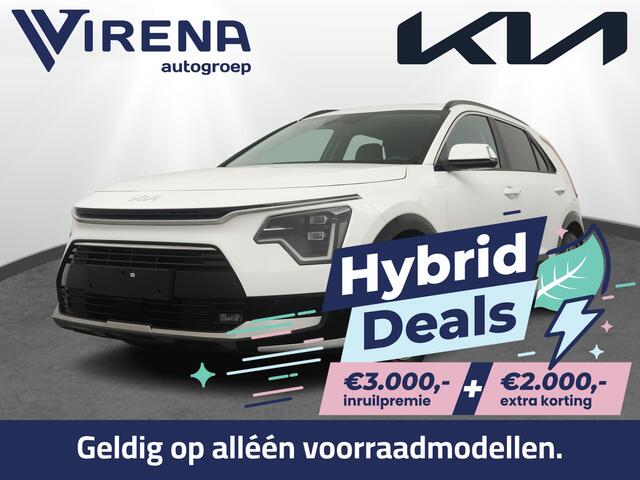 KIA Niro 1.6 GDi Hybrid DynamicPlusLine - ¤5.000,- voordeel - Schuif-/Kanteldak - Achteruitrijcamera - Stoel-/stuurverwarming - Adaptieve Cruise Control - Nieuw uit voorraad leverbaar