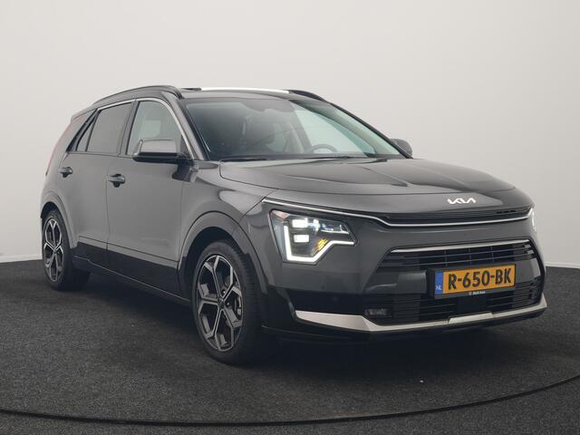 KIA Niro 1.6 GDi Hybrid ExecutiveLine PHEV 149pk | Trekhaak | Panodak | Adaptive Cruise | Head Up | Camera | Lederen Sportstoelen Memory & Ventilatie | Keyless | Apple Carplay | Stoel & Stuurverwarming | Virtual | Navigatie | DAB | 18"L.M | Plug In Hybrid |