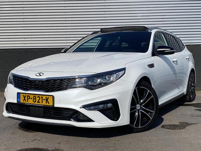 KIA OPTIMA Sportswagon 1.6 T-GDI GT-Line Schuif/kanteldak, Nieuw geleverd, 1e eign. Stoelkoeling- & verwarming, Seat memory, dodehoekdetectie, Leder, Smart Key