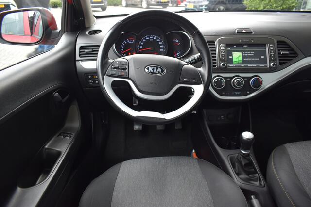 KIA PICANTO 1.0i-12V ISG EconomyPlusLine 5-Drs Airco ABS Airbags Stuurbekr. Navi+Camera BT+USB 14"LMV 79.500km Tot 10Jr. Kia-Garantie